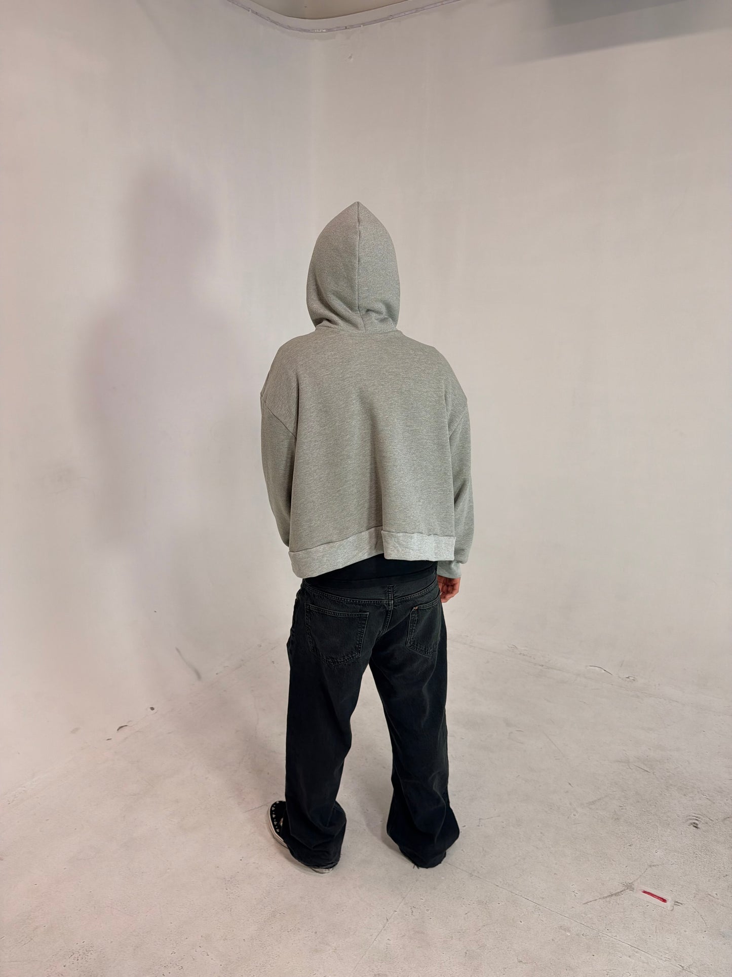 Heather Grey Blank Hoodie